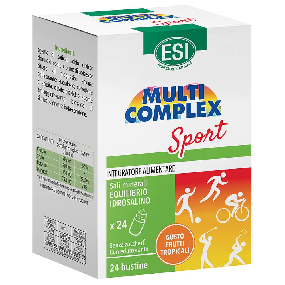 Multicomplex Sport, 24 plicuri, Esi Spa