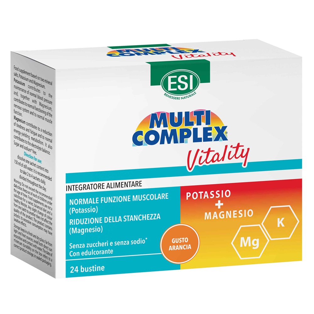 Multicomplex Vitality, 24 plicuri, Esi Spa