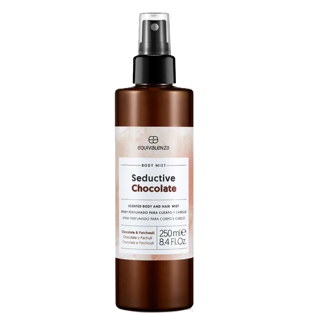 Spray pentru corp si par Seductive Chocolate, 250 ml, Equivalenza