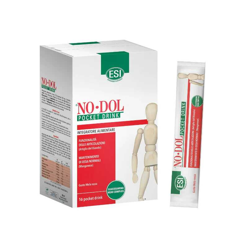 No-Dol pocket drink, 16 plicuri buvabile x 20ml, Esi Spa
