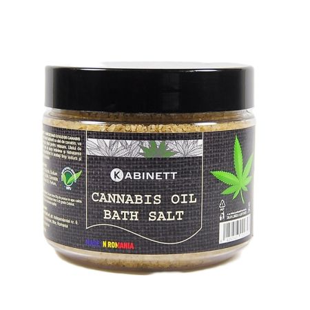 Sare de baie cu Canepa, 600 g, Kabinett Natural Cosmetics