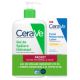 Pachet Gel de spalare hidratant, 473 ml + Crema hidratanta pentru fata cu SPF 50, 52 ml, CeraVe 654656