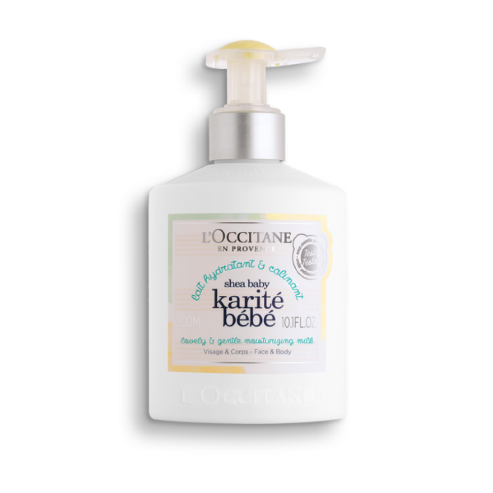 Lapte de corp pentru bebelusi Shea Baby, 300 ml, L'Occitane