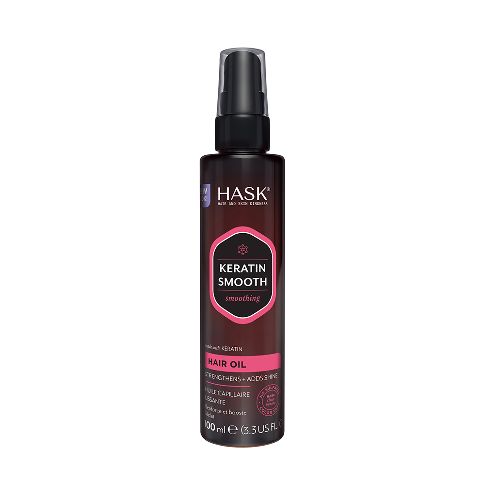Ulei pentru netezirea parului Keratin Smooth, 100 ml, Hask
