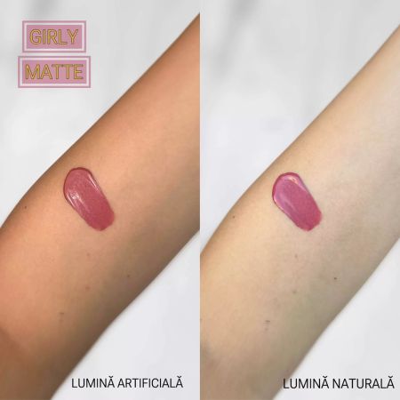 Luciu pentru buze Girly Matte Lip Gloss, 7 ml, Choco Mua 654833