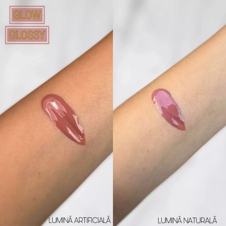 Luciu pentru buze Glow Glossy Lip Gloss, 7 ml, Choco Mua 654855
