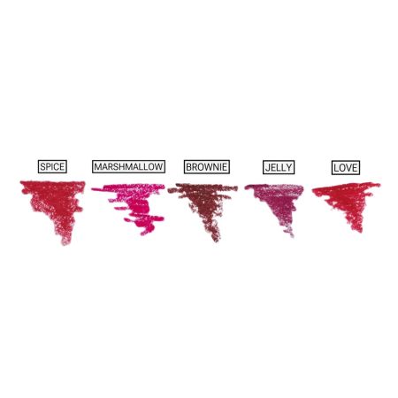 Set 5 creioane pentru buze Winter Lip Liner, 7.5 g, Choco Mua 654894