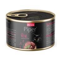Hrana umeda cu carne de vitel pentru pui de pisica Junior Cat, 185 g, Piper