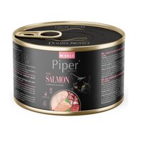 Hrana umeda cu carne de somon pentru pisici adulte, 185 g, Piper