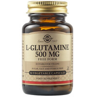 L-Glutamina 500 mg, 50 capsule vegetale, Solgar