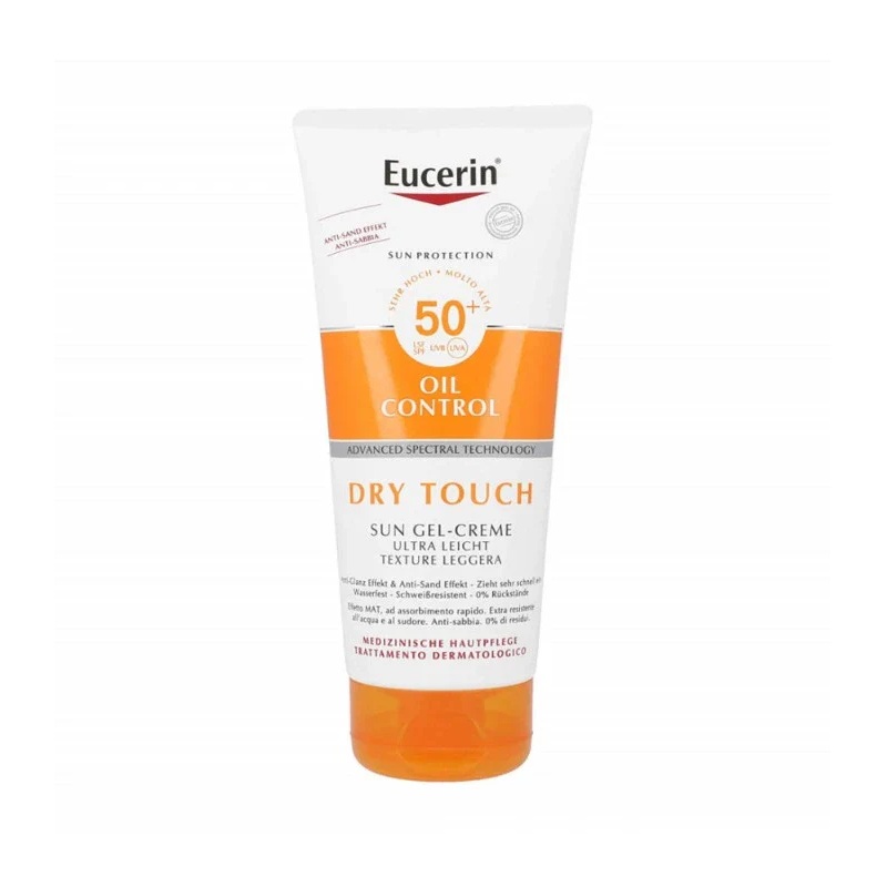 Crema gel de corp cu protectie solara SPF 50+ Sun Protection Oil Control, 200 ml, Eucerin