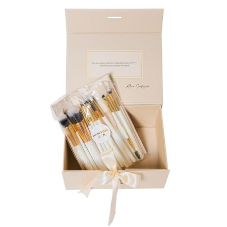 Set 18 pensule pentru machiaj Brush, 190 g, Choco Mua