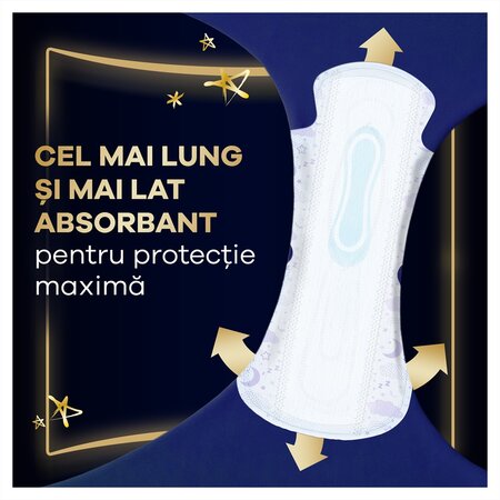 Absorbante de noapte Ultimate Night, 8 bucati, Always 743661