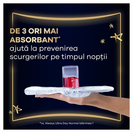Absorbante de noapte Ultimate Night, 8 bucati, Always 743662