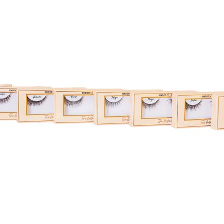 Set 8 perechi de gene false The Lashes, 160 g, Choco Mua 655221