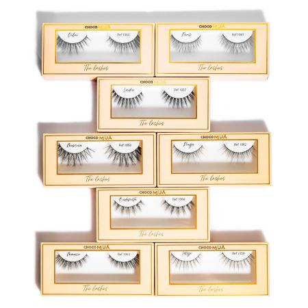 Set 8 perechi de gene false The Lashes, 160 g, Choco Mua
