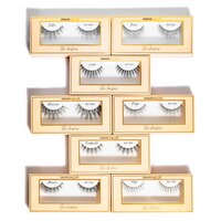 Set 8 perechi de gene false The Lashes, 160 g, Choco Mua