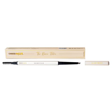 Creion pentru sprangene Soft Brown The Brow Filler, 0.28 ml, Choco Mua