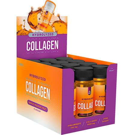 Shot cu colagen cu aroma de mango si fructul pasiunii, 60 ml, Nano Supps 655258