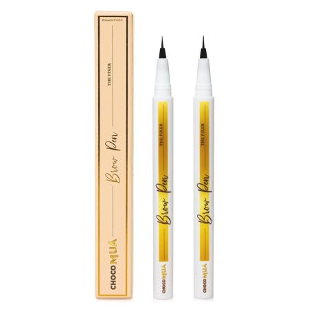 Set 2 carioci pentru sprancene Brow Pen, 1.6 ml, Choco Mua