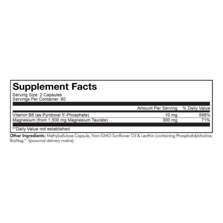 Liposomal Magnesium Taurate+ CodeAge, 120 capsule, GNC 655334