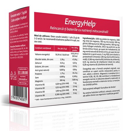 Energy Help, 14 plicuri, Zenyth 700854
