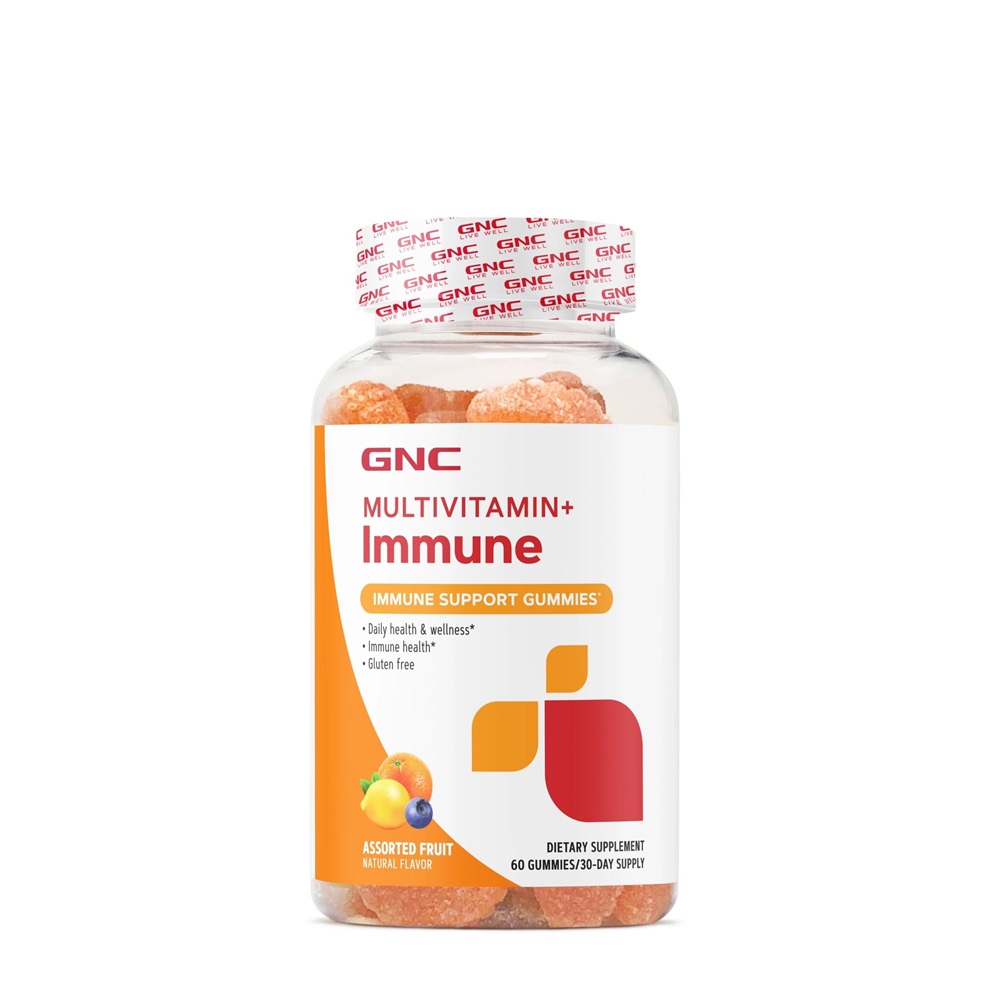Multivitamin + Immune, 60 jeleuri, GNC