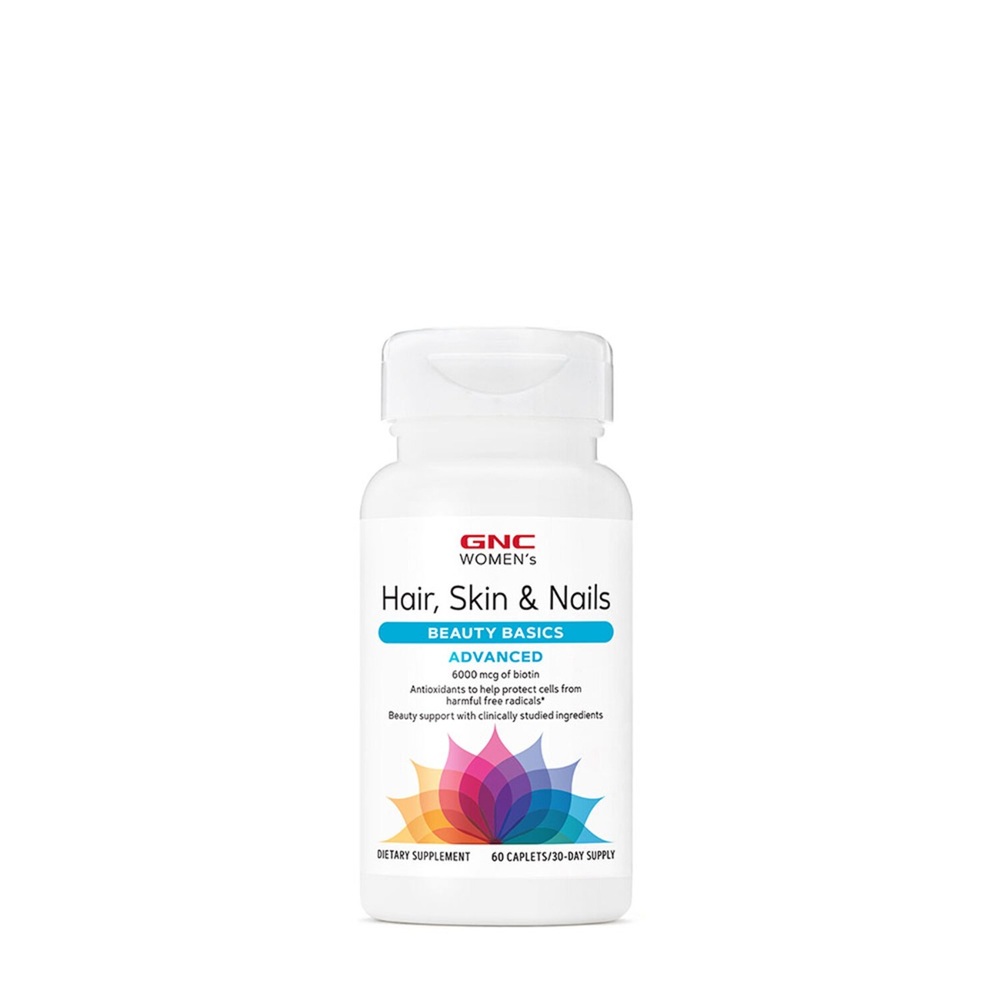 Hair, Skin & Nails Advanced, 60 tablete, GNC