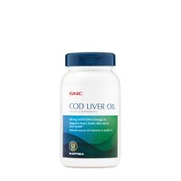 Cod Liver Oil, 90 capsule gelatinoase, GNC