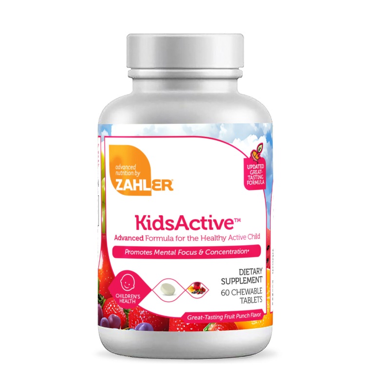 KidsActive Zahler, 60 tablete, GNC