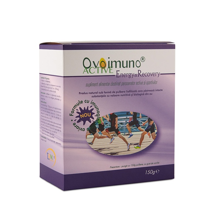 Ovoimuno Active Energy & Recovery, 150 g pulbere orodispersabilă, Trm Supplements