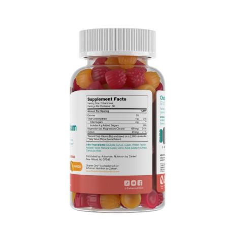 Chapter one is for Magnesium Zahler, 60 jeleuri, GNC 655497
