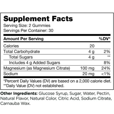 Chapter one is for Magnesium Zahler, 60 jeleuri, GNC 655499