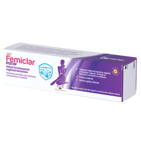 Gel vaginal Femiclar, 40 ml, Sun Wave Pharma 655624