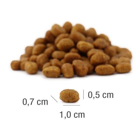 Hrana uscata cu pui pentru pisici adulte MeatCrisp Adult Cat, 1,5 kg, Platinum 655745