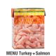 Hrana umeda cu somon si curcan pentru caini adulti Dog, 185 g, Platinum 655843