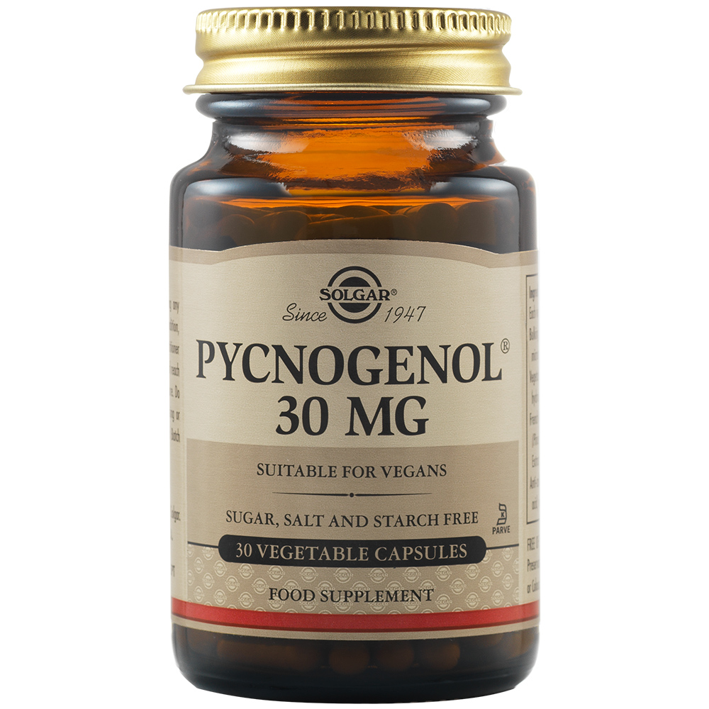 Pycnogenol 30 mg, 30 capsule, Solgar