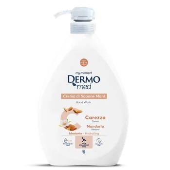 Gel de dus cu migdale Carezza, 1000 ml, Dermomed