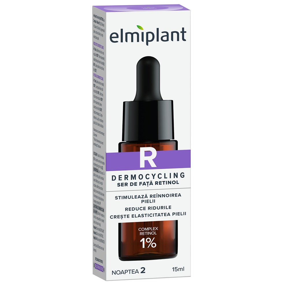 Ser de fata cu retinol Dermocycling, 15 ml, Elmiplant