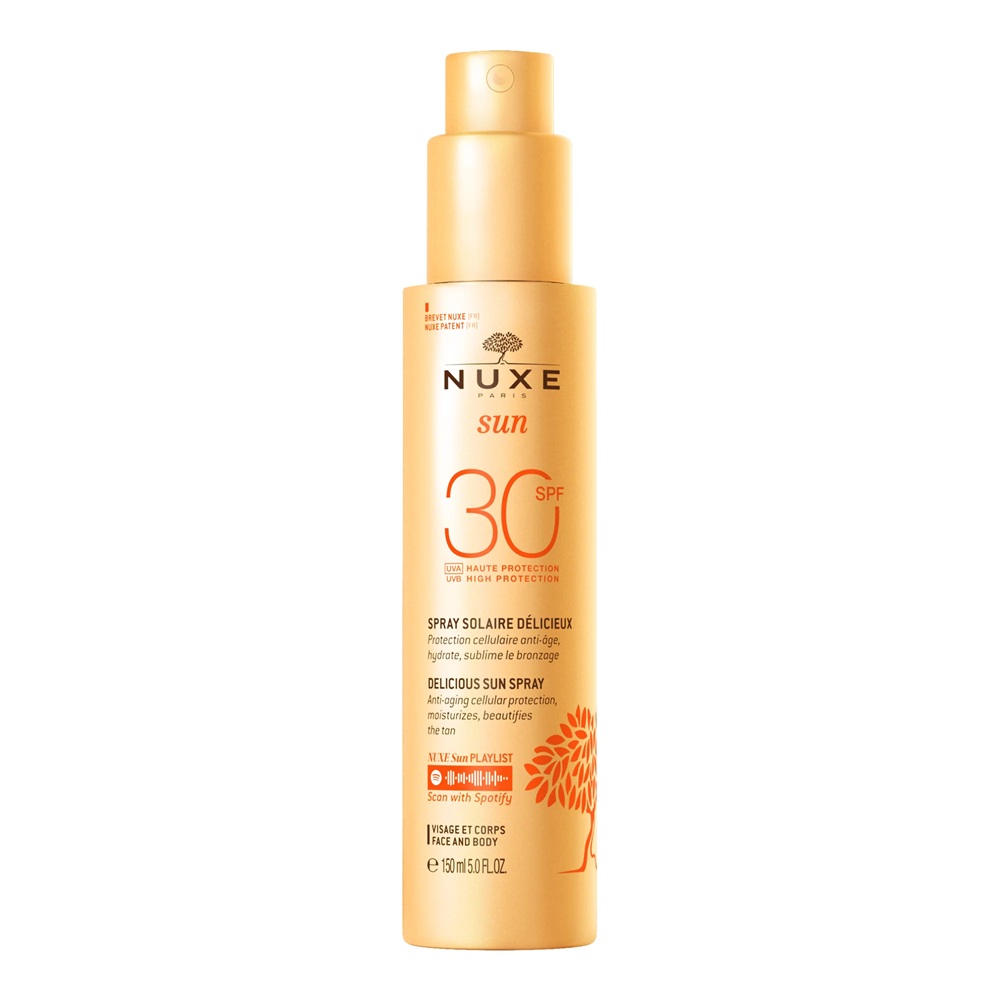 Spray pentru fata si corp SPF30 Sun, 150 ml, Nuxe