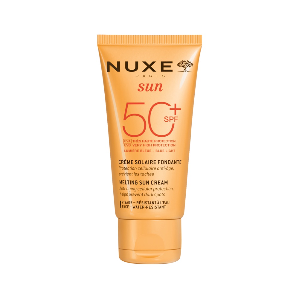 Crema de fata cu protectie solara SPF50 Sun, 50 ml, Nuxe