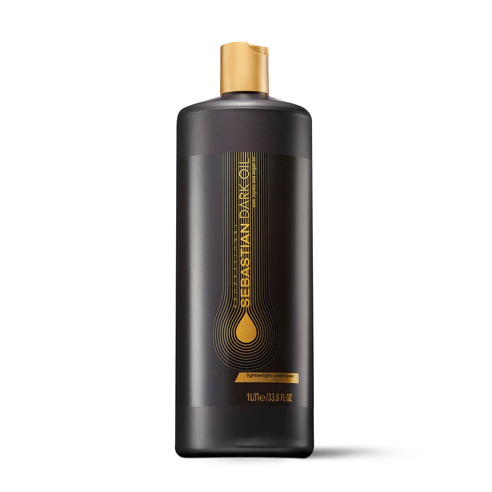 Balsam cu ulei de argan si jojoba pentru toate tipurile de par Dark Oil, 1000 ml, Sebastian Professional