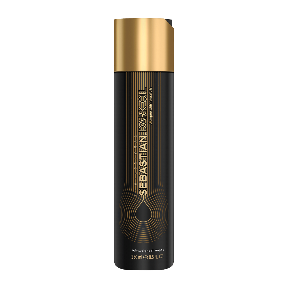 Sampon cu ulei de argan si jojoba pentru toate tipurile de par Dark Oil, 250 ml, Sebastian Professional