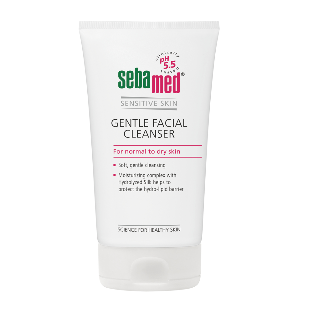 Gel dermatologic de curatare pentru fata-ten uscat si normal, 150 ml, Sebamed