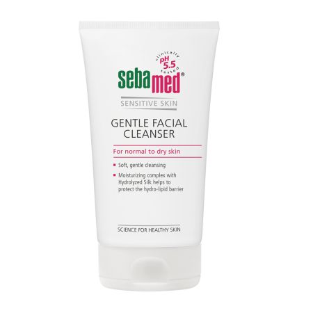Gel dermatologic de curatare pentru fata-ten uscat si normal, 150 ml, Sebamed