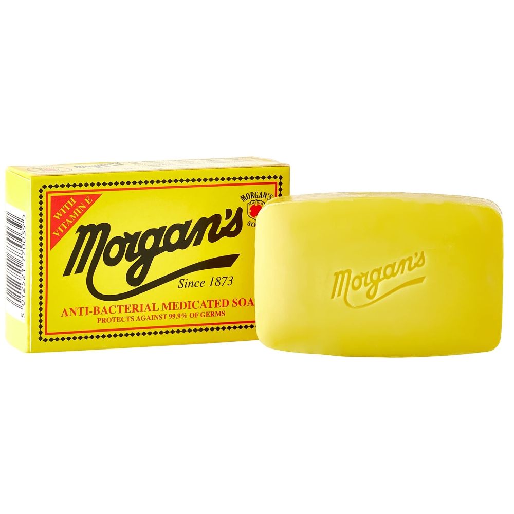Sapun antibaterian pentru fata si maini, 80 g, Morgan's