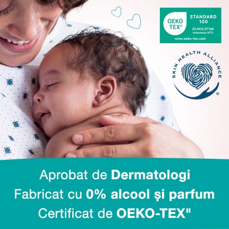 Servetele umede Sensitive, 52 bucati, Pampers 661761