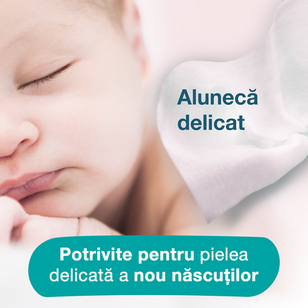 Servetele umede Sensitive, 52 bucati, Pampers 661762