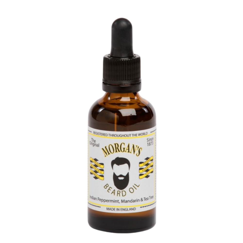 Ulei pentru barba cu menta si mandarina Beard Oil, 50 ml, Morgan's