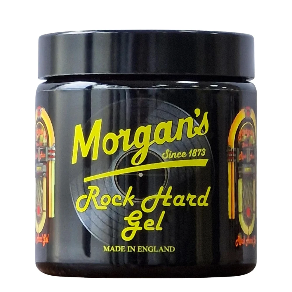 Gel pentru fixarea parului Rock Hard, 120 ml, Morgan's
